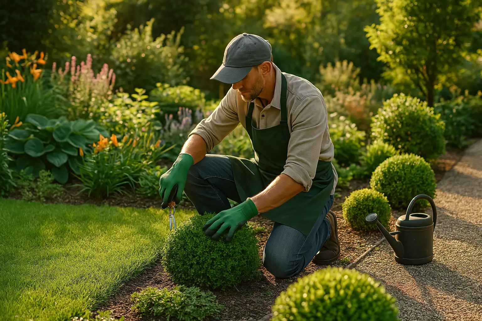 Imagem do artigo: Jardinagem Profissional: Transforme Seu Espaço Verde em um Refúgio de Bem-Estar